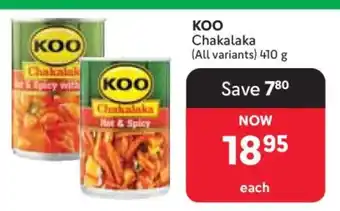 Makro KOO CHAKALAKA offer