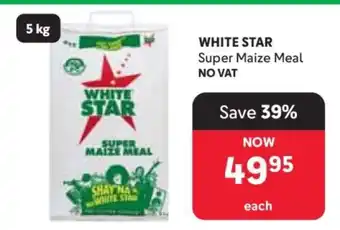 Makro WHITE STAR SUPER MAIZE MEAL offer