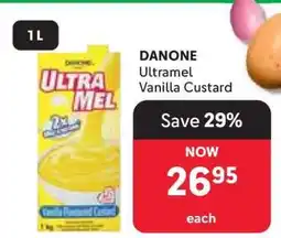 Makro DANONE Ultramel Vanilla Custard offer