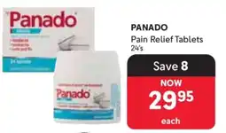Makro Panado Pain Relief Tablets 24's offer