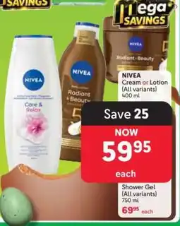 Makro NIVEA Cream or Lotion offer