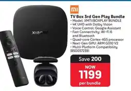 Makro TV Box 3rd Gen Play Bundle offer