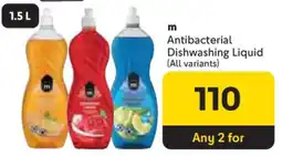 Makro m Antibacterial Dishwashing Liquid offer