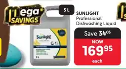 Makro SUNLIGHT Professional Dishwashing Liquid offer
