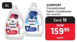 Makro Comfort Concentrated Fabric Conditioner offer