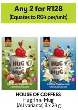 Makro HOUSE OF COFFEES Hug-in a-Mug offer