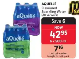 Makro AQUELLÉ Flavoured Sparkling Water (All variants) offer