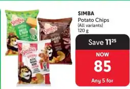 Makro SIMBA POTATO CHIPS offer
