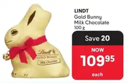 Makro LINDT Gold Bunny Milk Chocolate offer
