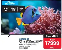 Makro Samsung 215 cm (85) Smart UHD TV offer