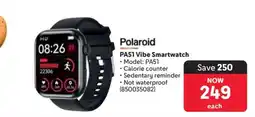 Makro Polaroid PA51 Vibe Smartwatch offer