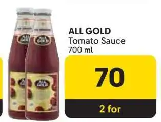 Makro ALL GOLD Tomato Sauce offer