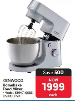 Makro KENWOOD Homebake Food Mixer offer