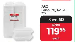 Makro ARO Fomo Tray No. 40 75's offer