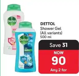 Makro DETTOL Shower Gel offer