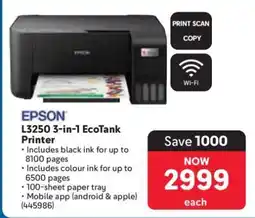 Makro Epson L3250 3 In 1 Ecotank Printer offer