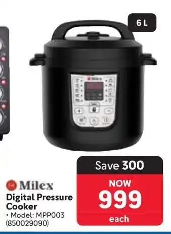 Makro Milex Digital Pressure Cooker offer