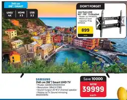 Makro Samsung 248 cm (98) Smart UHD TV offer