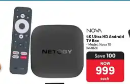 Makro 4K Ultra HD Android TV Box offer