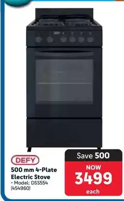 Makro 500 mm 4-Plate Electric Stove offer