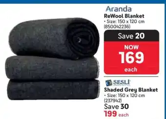 Makro Aranda ReWool Blanket offer