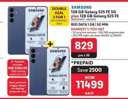 Makro Samsung 128 GB Galaxy S25 FE 5G plus 128 GB Galaxy S25 FE offer