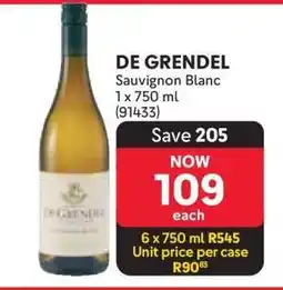 Makro De Grendel Sauvignon Blanc offer