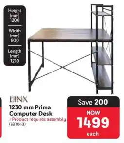 Makro 1230 mm Prima Computer Desk offer