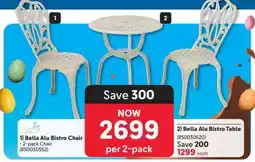 Makro Bella Alu Bistro Chair offer