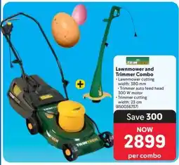 Makro Lawnmower and Trimmer Combo offer