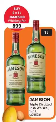 Makro Jameson Triple Distilled Irish Whiskey offer
