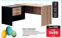 Makro Sahara L-Shape Desk offer
