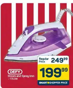 Pick n Pay Hypermarket DEFY Steam and Spray Iron offer