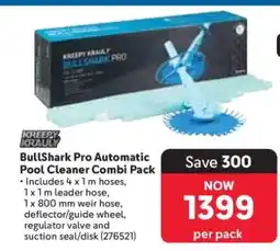 Makro BullShark Pro Automatic Pool Cleaner Combi Pack offer
