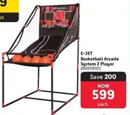 Makro E-JET Basketball Arcade System 2 Player offer