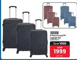Makro Tuscany 3-Piece Travel PP Luggage Set offer
