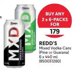 Makro REDD’S Mixed Vodka Cans offer