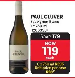 Makro PAUL CLUVER Sauvignon Blanc offer
