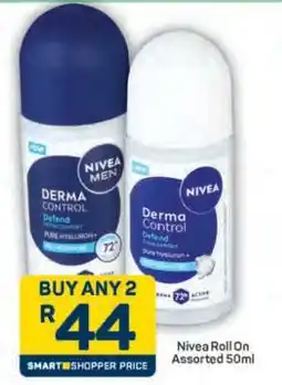 Pick n Pay Nivea Roll-on Assorted 50ml offer