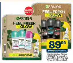 Pick n Pay Garnier Limited Edition Gift offer