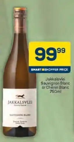 Pick n Pay Jakkalsvlei Sauvignon Blanc or Chenin Blanc 750ml offer