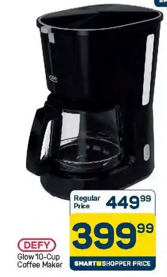 Pick n Pay Hypermarket DEFY Glow 10-Cup Coffee Maker offer