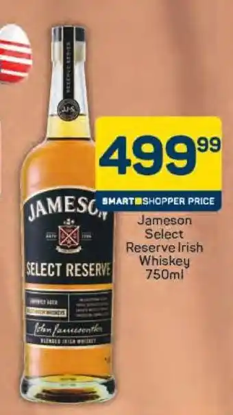 Pick n Pay Jameson Select Reserve Irish Whiskey 750ml offer