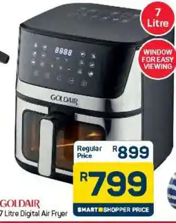 Pick n Pay Hypermarket Goldair 7 Litre Digital Air Fryer offer
