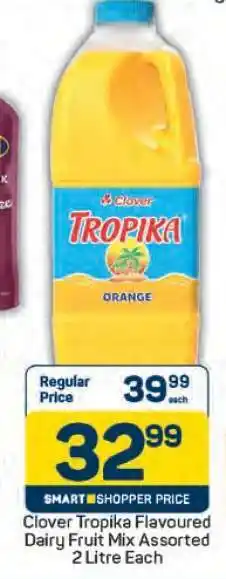 Pick n Pay Clover Tropika Flavoured Dairy Fruit Mix Assorted offer