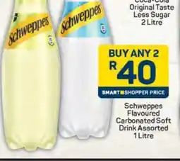 Pick n Pay Schweppes Flavoured Carbonated Soft Drink Assorted 1 Litre offer