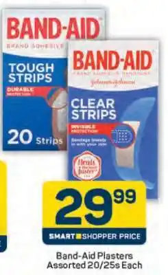 Pick n Pay Band-Aid Plasters Assorted 20/25s Each offer