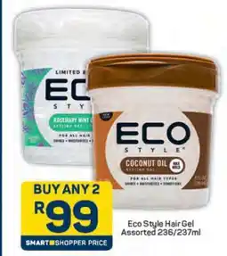 Pick n Pay Eco Style Hair Gel Assorted 236/237ml offer