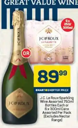 Pick n Pay J.C. Le Roux Sparkling Wine Assorted offer
