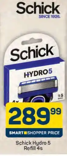 Pick n Pay Schick Hydro 5 Refill 4s offer